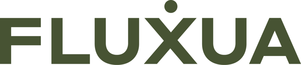 Logotipo Fluxua Positivo Verde RGB